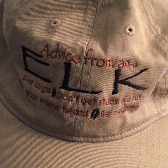 Advice from an Elk baseball cap - Picture 3 of 3